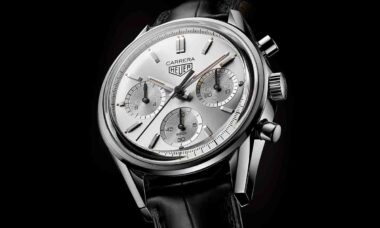 TAG Heuer apresenta a edição limitada da Carrera 160 Years Silver. Foto: TAG Heuer / divulgação