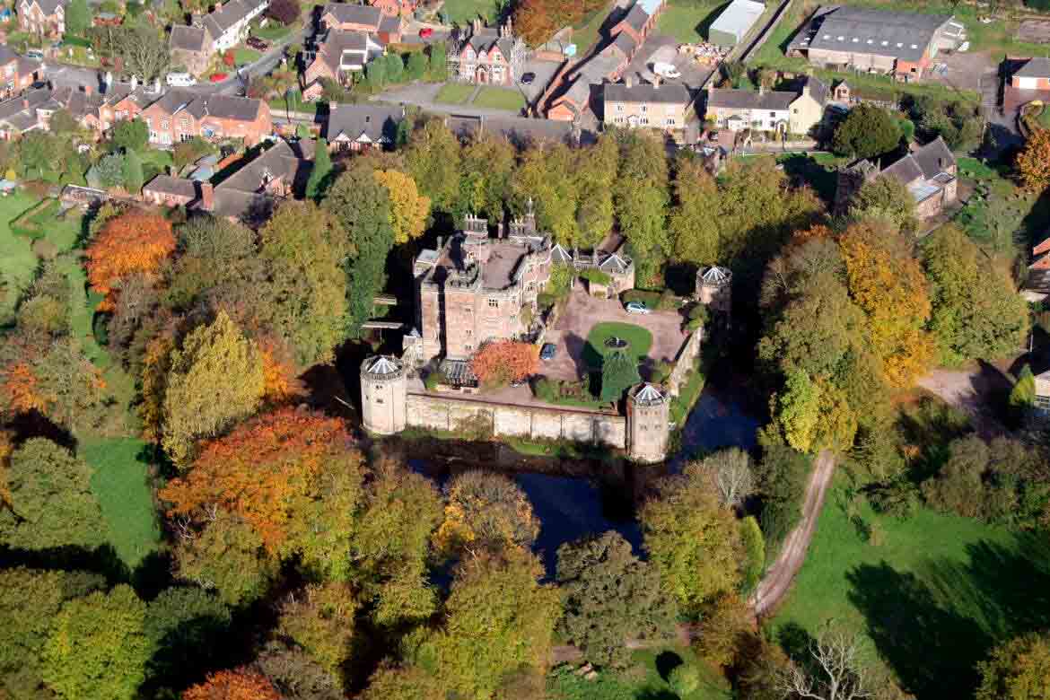 Caverwall Castle, Staffordshire, Inglaterra