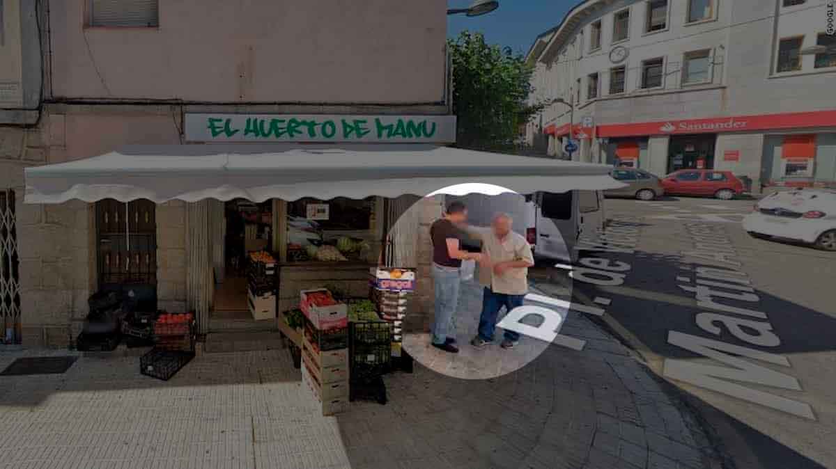 Captura de tela do Google Street View usada para rastrear fugitivo da máfia italiana. Foto: Reprodução/Google