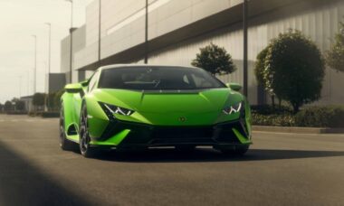 Lamborghini bate recorde de vendas. Na foto, o modelo Huracán, um dos mais vendidos. Foto: Divulgação/ Lamborghini