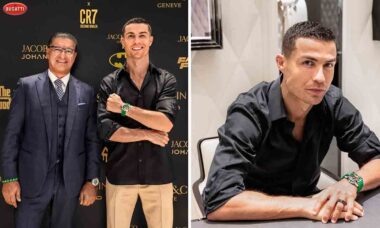 Cristiano Ronaldo ganha coleção de relógios com preços surpreendentes. Instagram @jacobandco