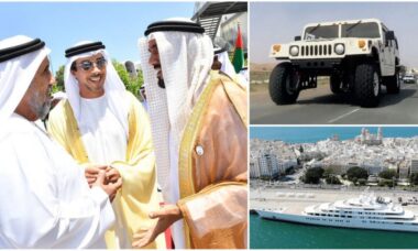 A vida surreal e luxuosa da família real de Abu Dhabi