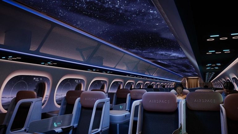Airbus: veja as futuras aeronaves com tetos transparentes