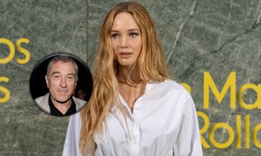 Jennifer Lawrence manda ‘presentão’ a Robert De Niro pelo nascimento da filha