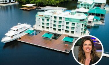 Luciana Gimenez se hospeda em resort flutuante no Rio Negro com diárias de até R$ 5 mil