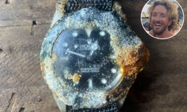 Rolex encontrado no fundo do oceano é devolvido ao dono