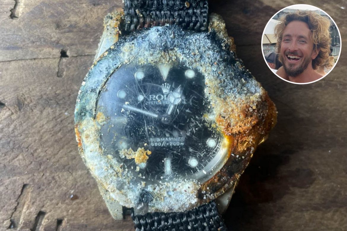 Rolex encontrado no fundo do oceano é devolvido ao dono