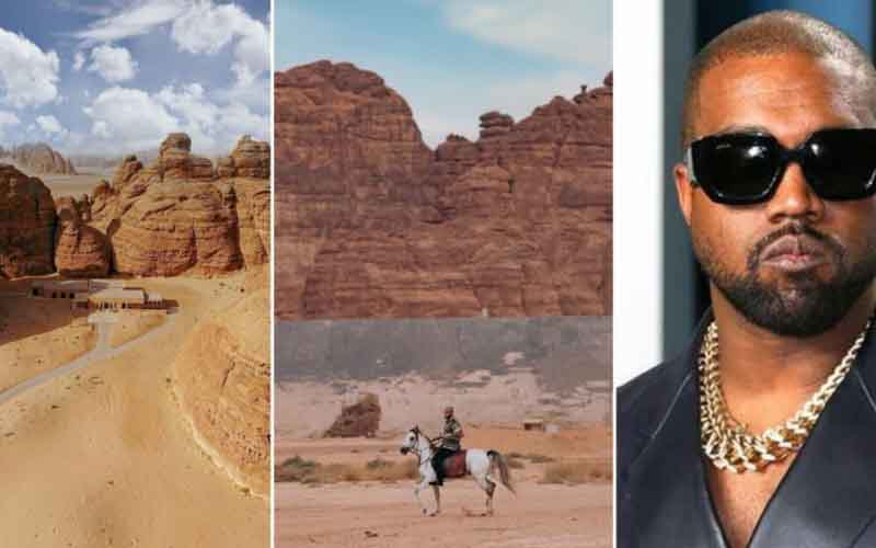 Kanye West Stays at $2,500 Per Night Desert Resort