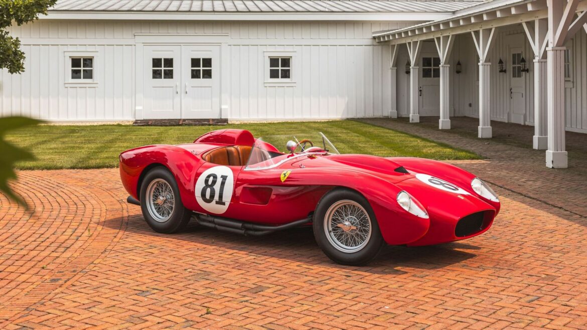 Ferrari 250 Testa Rossa 1958 kan tot wel $ 38 miljoen opbrengen bij veiling