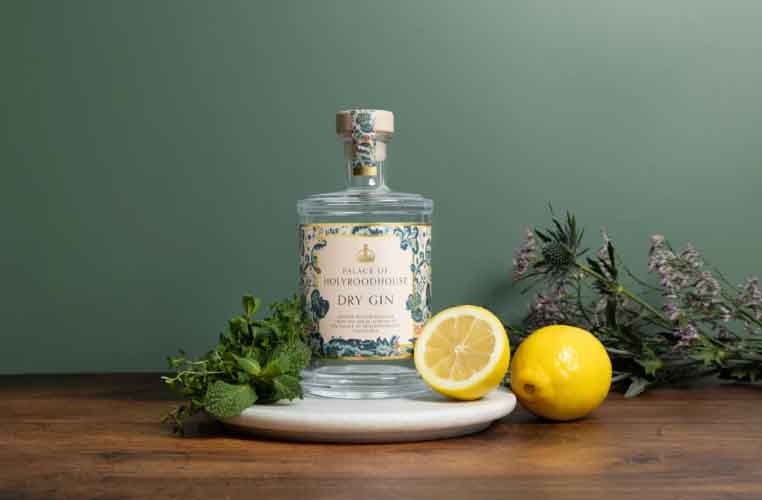 Lanciato gin realizzato con verdure dal Palazzo di Holyroodhouse