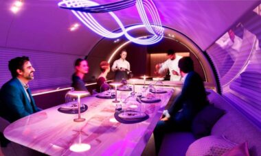 Conheça o Culinary Odyssey, uma experiência gastronômica Michelin a bordo de um jato