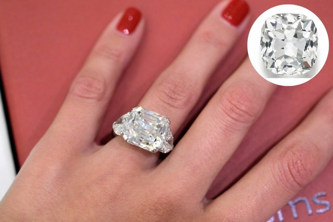 Mulher compra anel de diamante por R$ 60 e vende por R$ 30 milhões em leilão