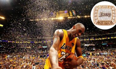 Anel de Kobe Bryant arrecada surpreendentes R$ 4,6 milhões