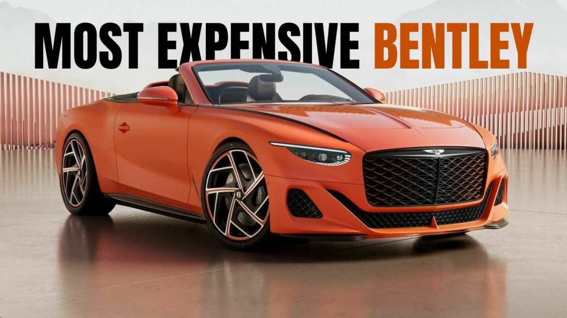 Bentley Batur Convertibile da Mulliner potrebbe essere l'auto più costosa del marchio