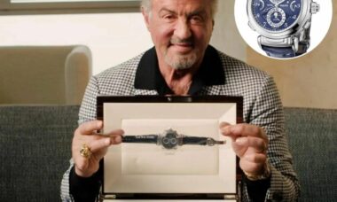Stallone vai vender relógio Patek Philippe raro que pode valer até US$ 5 milhões