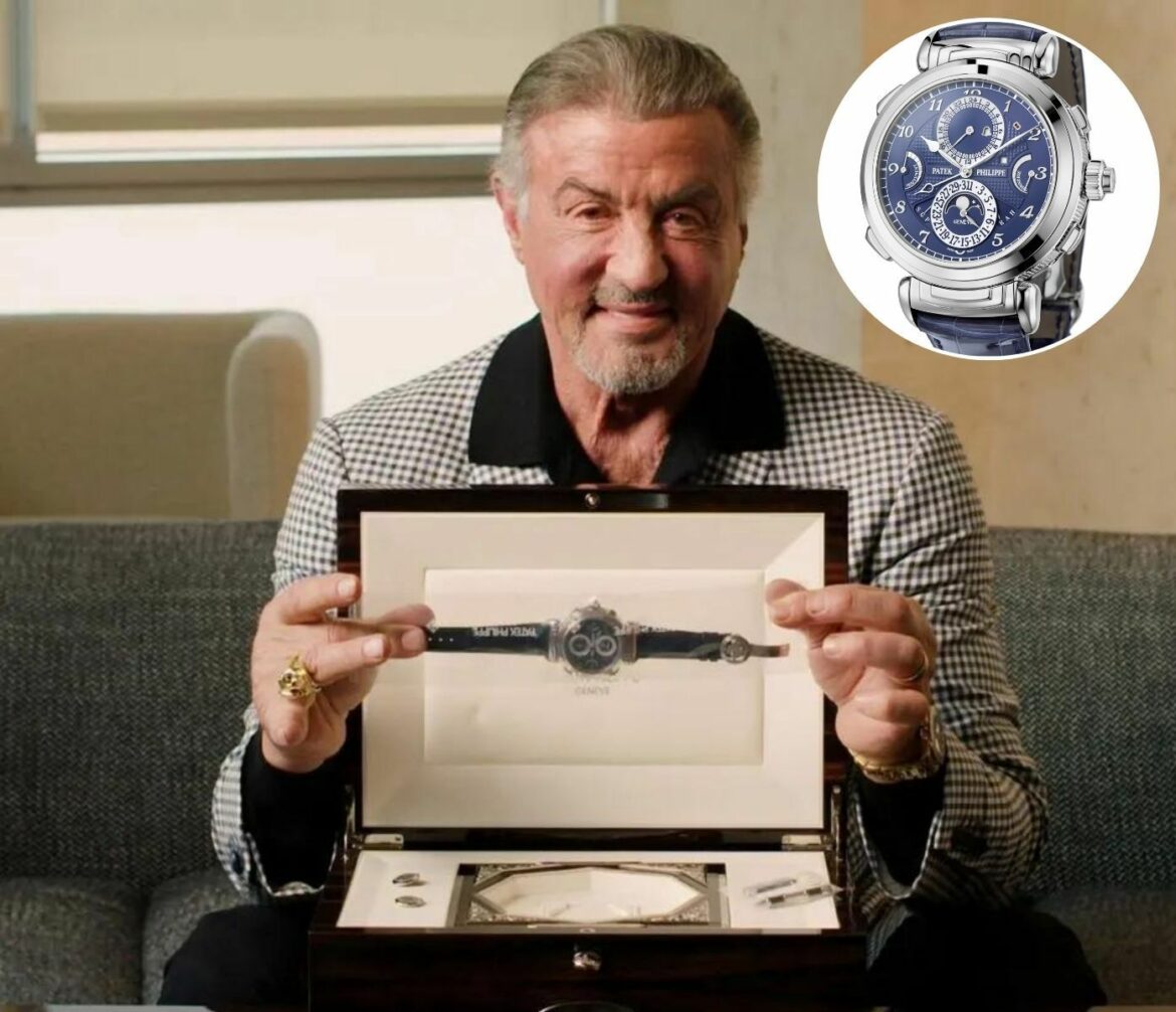 Stallone venderà un raro orologio Patek Philippe che potrebbe valere fino a 5 milioni di dollari