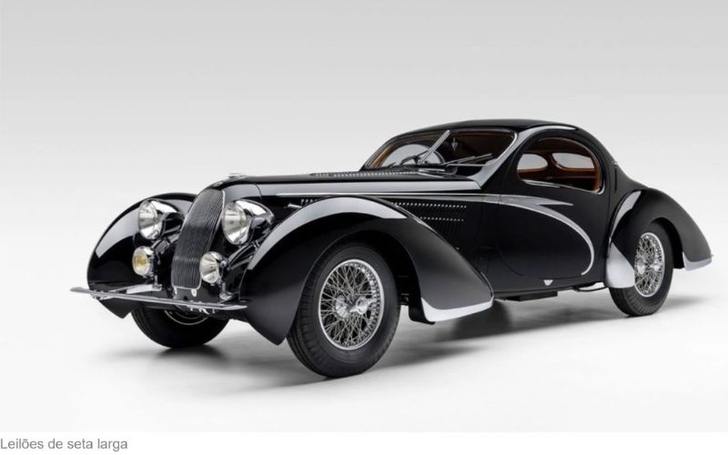 Este Talbot-Lago de 1938 pode arrecadar R$ 42 milhões em leilão