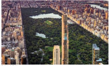 Cobertura duplex Central Park em Nova York acaba de ser vendida por R$ 563,5 milhões