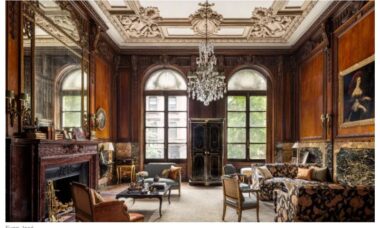 Uma das maiores mansões da Era Dourada de Nova York listada por R$ 320 milhões