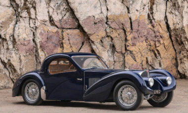 Bugatti Type 57SC Atalante de 1937 está em leilão por valor milionário, descubra!