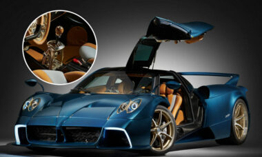 Pagani Huayra, o único com transmissão manual, 852 cv e avaliado em R$ 16 milhões