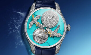 Tiffany & Co. revela o relógio Bird on a Flying Tourbillon de edição limitada