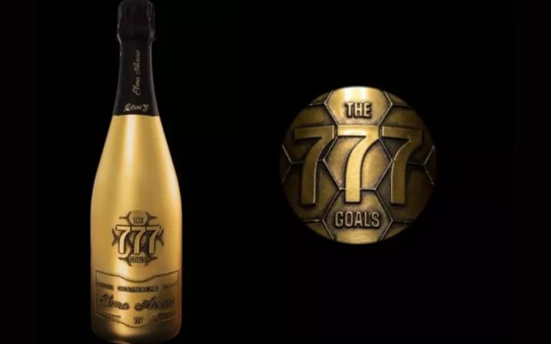 Cristiano Ronaldo lanceert luxe champagne met een torenhoge prijs