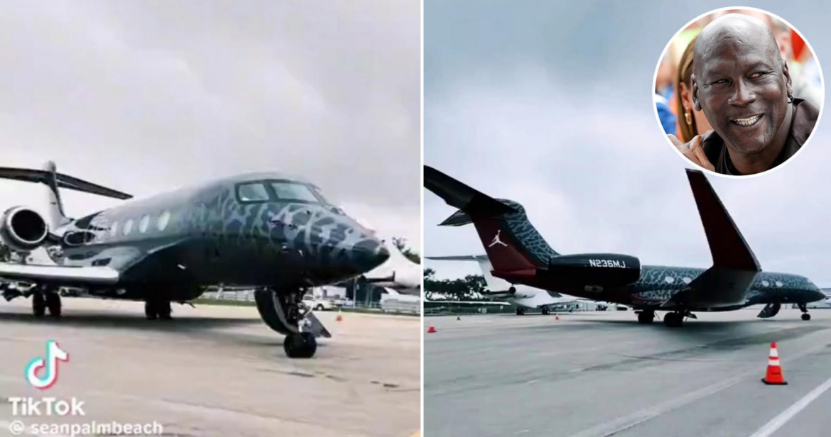 Michael Jordan en zijn luxe Gulfstream jet van 70 miljoen dollar