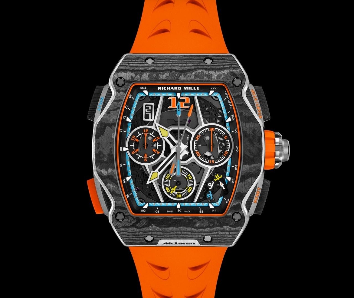 Richard Mille lanceert horloge voor McLaren W1