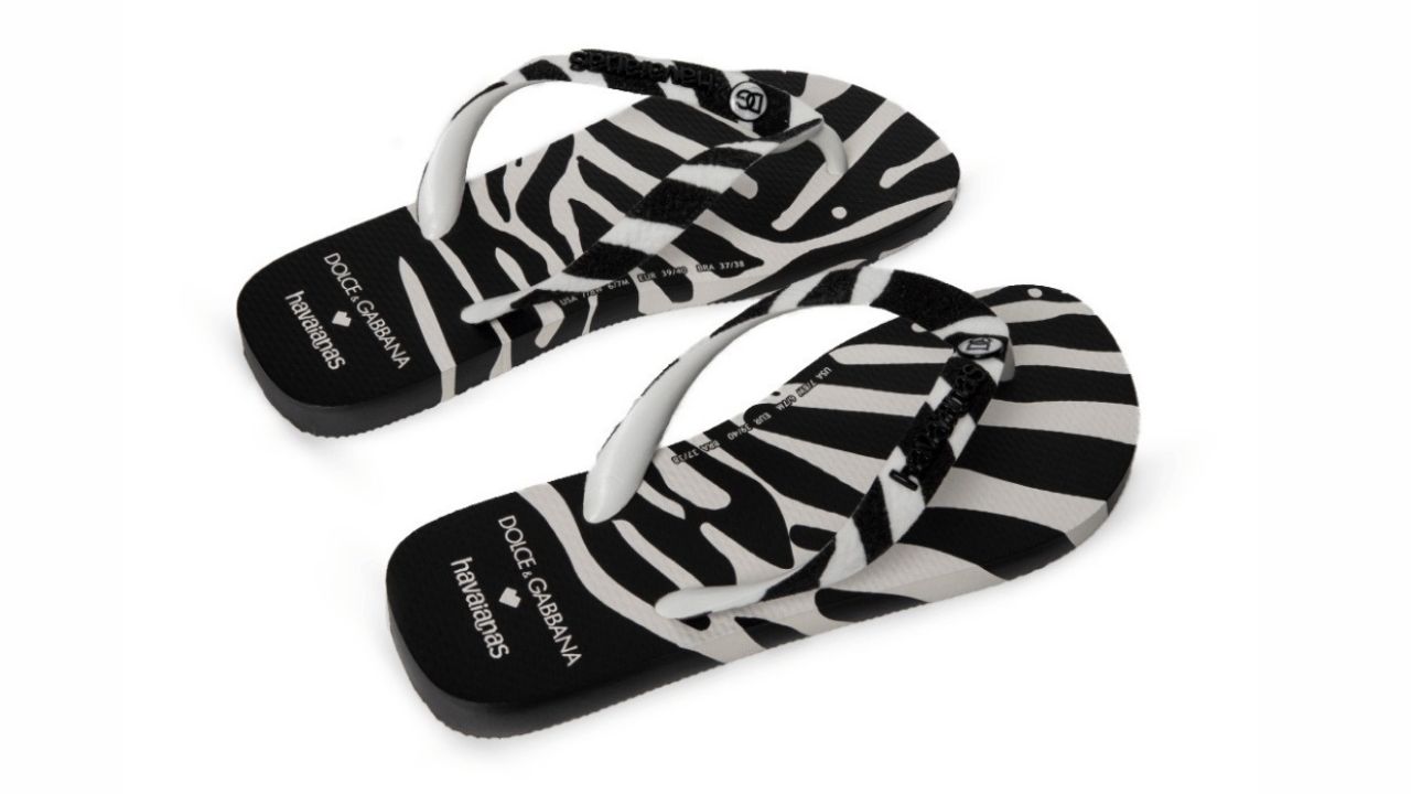 Quanto custam os chinelos Havaianas em parceria com Dolce & Gabbana? Mais de 20x o preço comum