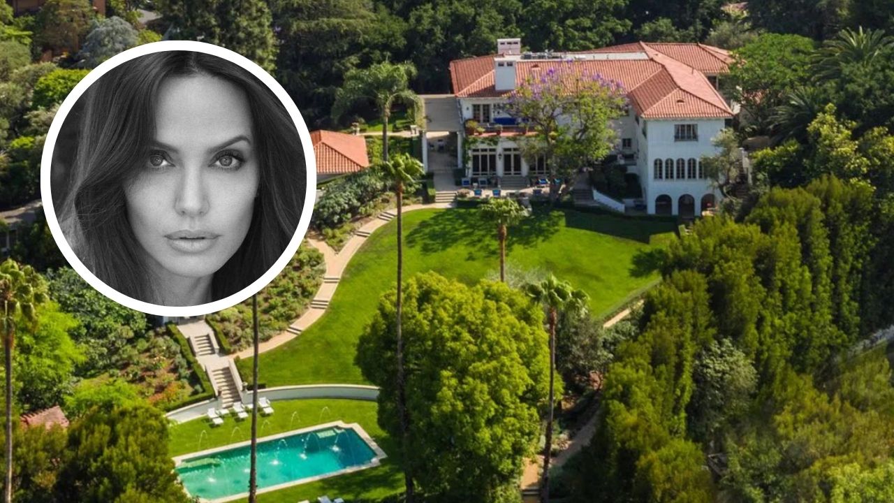 Por dentro de la mansión de Angelina Jolie