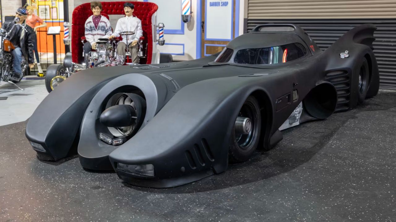 Réplica del Batimóvil de 1989 será subastada sin precio de reserva: un ícono de Gotham listo para las calles