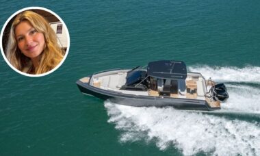 Gisele Bündchen leva filha de Donald Trump para passeio em iate de luxo em Miami