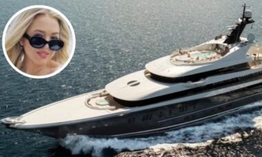 Tiffany Trump passa férias no luxuoso superiate Phoenix 2 de US$ 128 milhões na Riviera Francesa