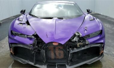 Conserto de Bugatti Chiron batido custa milhões e marca se recusa a vender peças