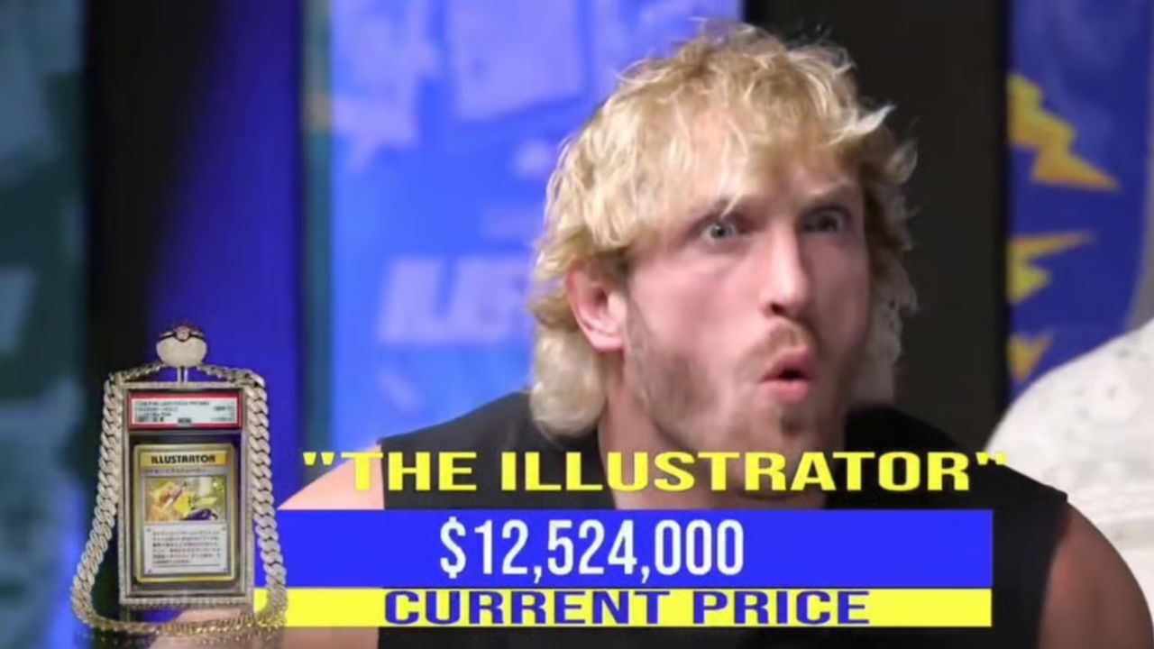 Logan Paul vende raro cartão Pokémon por US$ 16,49 milhões e bate recorde mundial