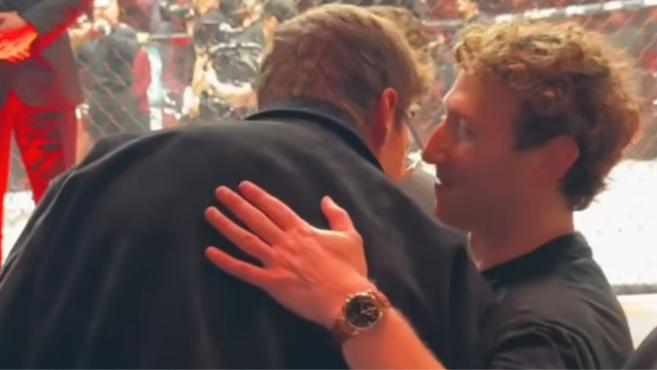 Mark Zuckerberg appare all’UFC con un orologio da 1 milione di dollari — e un dettaglio discreto ruba la scena