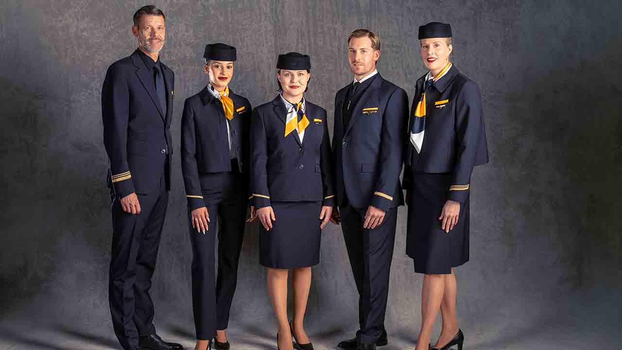 BOSS assina a nova coleção de uniformes da Lufthansa. Foto: Lufthansa Group/BOSS