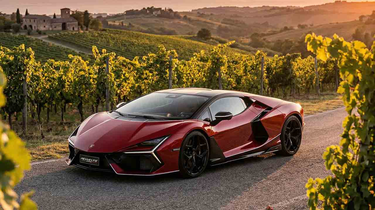 Automobili Lamborghini - Rosso Grappolo