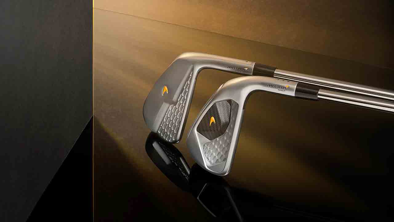 McLaren bringer superbilsteknologi til nye luksuriøse golfkøller. Foto: McLaren Golf