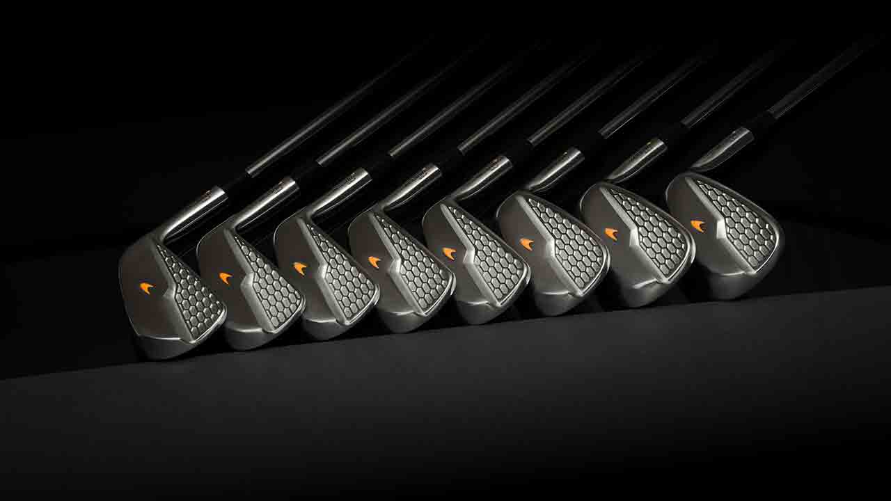 McLaren bringer superbilsteknologi til nye luksuriøse golfkøller. Foto: McLaren Golf