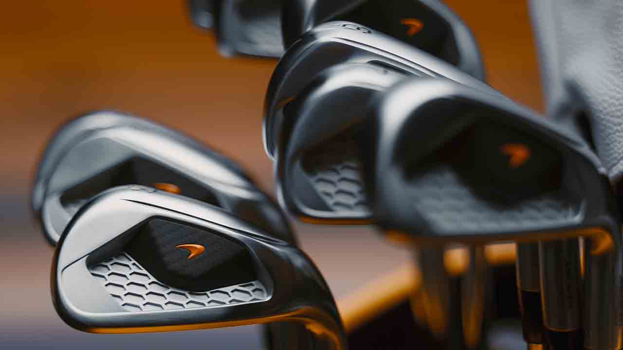 McLaren bringer superbilsteknologi til nye luksuriøse golfkøller. Foto: McLaren Golf