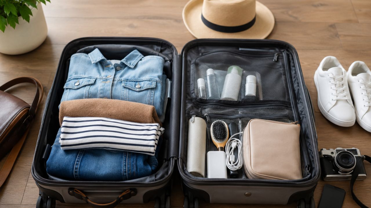 Os 7 itens que especialistas em viagem evitam colocar na mala — e que só ocupam espaço no aeroporto