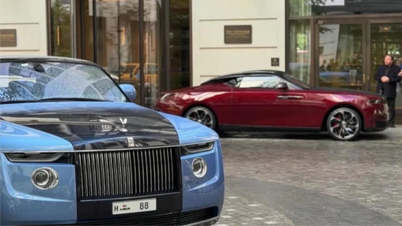 Un mystérieux milliardaire bloque Londres avec un trio de Rolls-Royce rares évalués à 320 millions de reais
