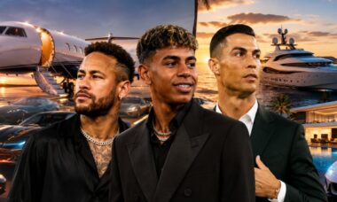 Quanto custa viver como Neymar, Lamine Yamal e Cristiano Ronaldo por 24 horas?