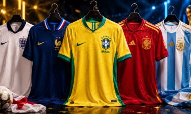 Quais são as camisas de seleções mais caras da Copa do Mundo 2026