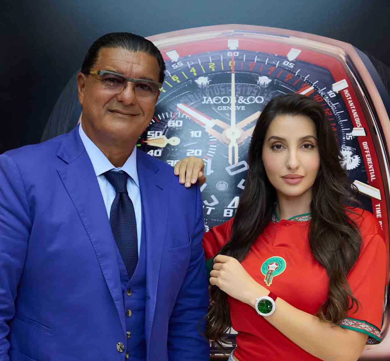 Nora Fatehi. Instagram @jacobarabo