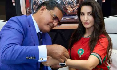 Nora Fatehi. Instagram @jacobarabo