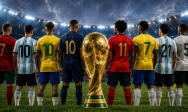 Quem são os jogadores mais seguidos da Copa do Mundo?