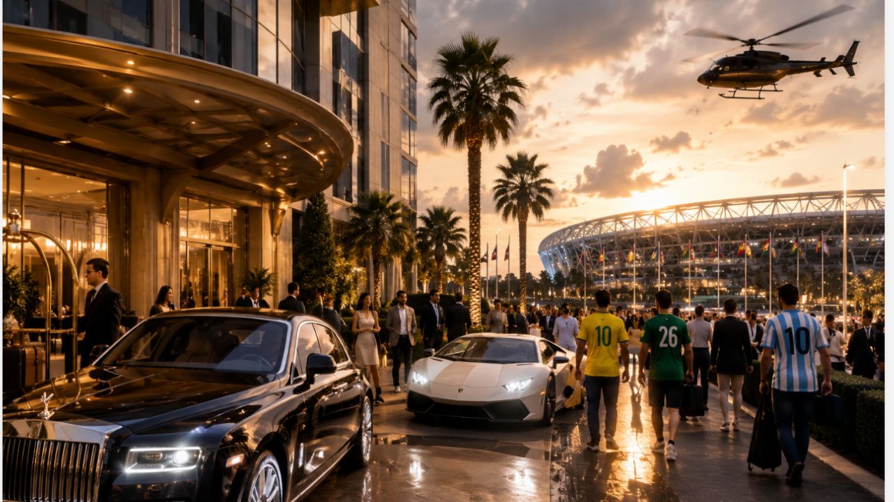 Os hotéis mais luxuosos para assistir à Copa do Mundo de 2026